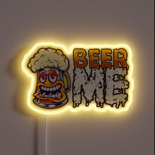 Charger l'image dans la galerie, Mug that holds your favorite beer and glows brightly