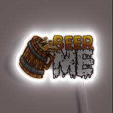 Charger l'image dans la galerie, Vintage wooden mug for enthusiasts of craft ale beer culture