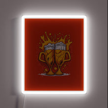 Charger l'image dans la galerie, Brew up festive vibes with this vibrant neon beer sign