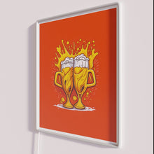 Charger l'image dans la galerie, Vibrant Neon LED Oktoberfest Beer Sign for German Pub Decorations