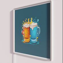 Charger l'image dans la galerie, Vintage German Beer Bar Decorations Illuminated RGB Neon Sign Display