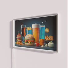 Charger l'image dans la galerie, Customizable beer pairing recommendations with vibrant RGB digital neon signage