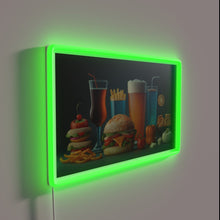 Charger l'image dans la galerie, Expertly paired beer and food recommendations with vibrant digital display.