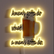 Charger l'image dans la galerie, Color-Changing LED Neon Sign for Home Bar or Brewery Decor