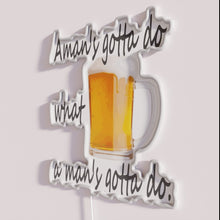 Charger l'image dans la galerie, RGB Neon Bar Sign Perfect Home Decor for Beer Lovers