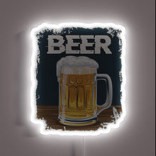 Charger l'image dans la galerie, Vibrant LED neon sign illuminating your beer bar or home.