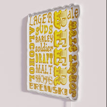 Charger l'image dans la galerie, Vibrant Neon Bar Sign, Customizable RGB LED Beer Decor Lighting