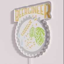 Charger l'image dans la galerie, Neon Bar Decor Craft Beer Brewing Homebrew Sign for Enthusiasts