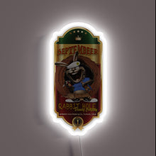 Charger l'image dans la galerie, Glowing RGB Neon Sign in Shimmering Colors Featuring Beerton's Design.