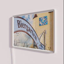 Charger l'image dans la galerie, Vibrant German beer garden inspired LED neon wall decor lighting.