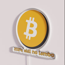 Charger l'image dans la galerie, Bitcoin still waiting on that Lamborghini lifestyle neon signage