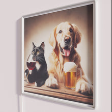 Charger l'image dans la galerie, Pet lovers decor black cat golden retriever neon signs