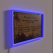Charger l'image dans la galerie, Add eerie bloodlust ambiance with this Blood Vial Bloodborne sign