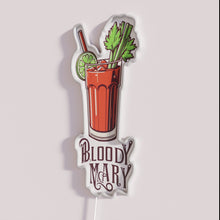 Charger l'image dans la galerie, Vibrant Bloody Mary RGB LED neon bar pub decor sign