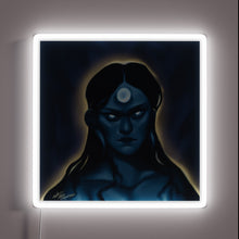 Charger l'image dans la galerie, Electric blue neon sign featuring vibrant RGB color changing design.