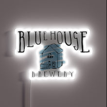 Charger l'image dans la galerie, Blue House Brewery Neon Sign with Vibrant RGB LED Lighting