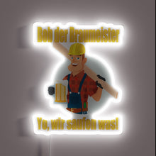 Charger l'image dans la galerie, RGB neon light up sign for home brewery enthusiasts everywhere.
