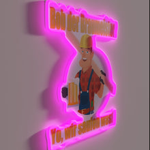 Charger l'image dans la galerie, Bob the Brewmaster Beer Brew RGB Neon Sign with Character