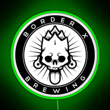 Charger l'image dans la galerie, Border X Brewing RGB neon sign green