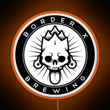 Charger l'image dans la galerie, Border X Brewing RGB neon sign orange