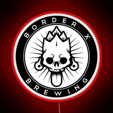 Charger l'image dans la galerie, Border X Brewing RGB neon sign red