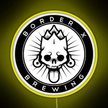 Charger l'image dans la galerie, Border X Brewing RGB neon sign yellow