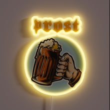 Charger l'image dans la galerie, Vibrant Neon Sign Brings Oktoberfest Spirit to Your Home Garden