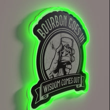 Charger l'image dans la galerie, Wise Words Shining Brightly from the Bottle of Fine Bourbon