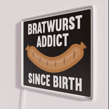 Charger l'image dans la galerie, Vibrant RGB Neon Sign - Bratwurst Lover's Pride Since Childhood Born Germany