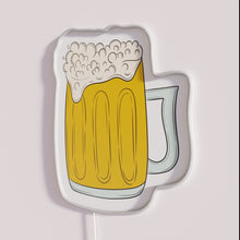 Charger l'image dans la galerie, Neon RGB LED wall decor quote, courage and strength symbol.