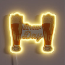Charger l'image dans la galerie, RGB Neon Sign for Homebrew Enthusiasts and Craft Beer Lovers