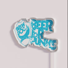 Charger l'image dans la galerie, Vibrant British punk rock heritage neon decor sign for bedrooms.