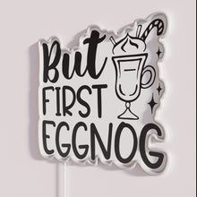 Charger l'image dans la galerie, Brighten up your bar with fun seasonal eggnog neon signage