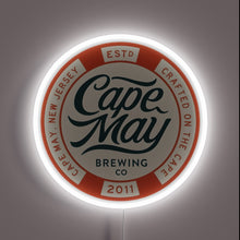 Charger l'image dans la galerie, Cape May Brewing Co. neon sign with white LED border