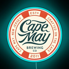 Charger l'image dans la galerie, Cape May Brewing Co RGB neon sign lightblue