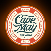 Charger l'image dans la galerie, Cape May Brewing Co RGB neon sign orange