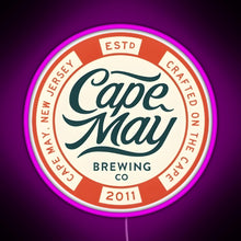 Charger l'image dans la galerie, Cape May Brewing Co RGB neon sign  pink