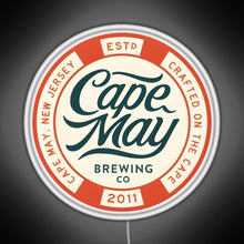 Charger l'image dans la galerie, Cape May Brewing Co RGB neon sign white