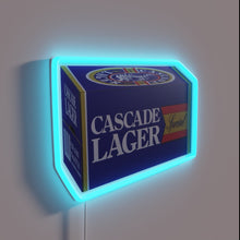 Charger l'image dans la galerie, Vibrant Rainbow Color LED Light Cascade Larger Neon Sign Artwork