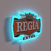 Charger l'image dans la galerie, RGB Neon Sign: El Salvador's Finest Imported Beer Brand, Cerveza Regia