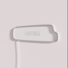 Charger l'image dans la galerie, Vibrant Cerveza Bar Sign in Colorful RGB Neon Lighting