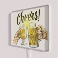 Charger l'image dans la galerie, RGB Neon Bar Sign with Glowing LED Cheerful Typography Display