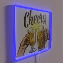 Charger l'image dans la galerie, Vintage style LED bar lighting with colorful customizable neon signs