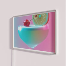 Charger l'image dans la galerie, Cherry Martini LED Bar Sign with Vibrant RGB Neon Lights