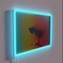 Charger l'image dans la galerie, Add a touch of elegance with this vibrant cherry martini sign.