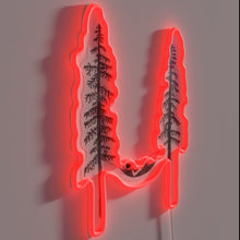 Charger l'image dans la galerie, Coastal vibes in sleek white and colorful neon glow