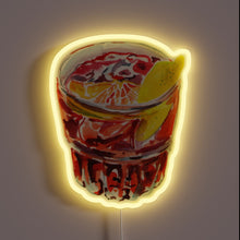 Charger l'image dans la galerie, Vintage Italian-inspired RGB Neon Sign Art for Cocktail Enthusiasts Bar