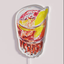 Charger l'image dans la galerie, Vintage Italian Negroni Cocktail Neon Sign in Vibrant RGB Color