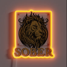 Charger l'image dans la galerie, Recovery Motivation: Vibrant LED Sign for Sobriety and Clean Living.