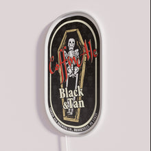 Charger l'image dans la galerie, Colorful Neon Bar Sign Coffin Ale TM Tee RGB Lighting